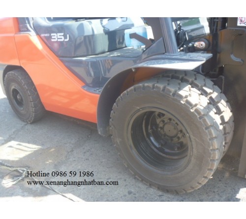 Xe nâng cũ 3.5 tấn Toyota 52-8FDJ35, 2014, 4.3h