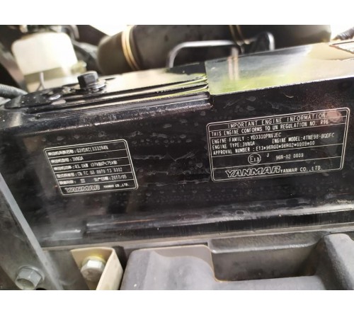 Xe nâng Doosan 2.5 tấn chui công dịch giá - Xe nâng cũ D25GP - 2017 - 528h hoạt động